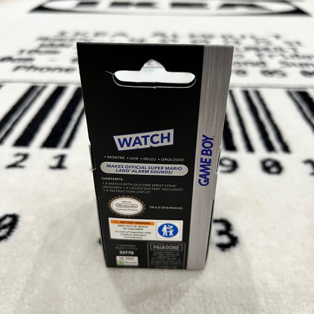 Nintendo Game Boy Digital Wristwatch Watch Paladone Super Mario Sound NES Sealed - Picture 4 of 10